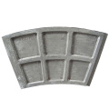China Großhandel Ofenbodenboden Hitzefestes Stahlsandgussschild Verschleiß Widerender Stahlplatte WE132101t